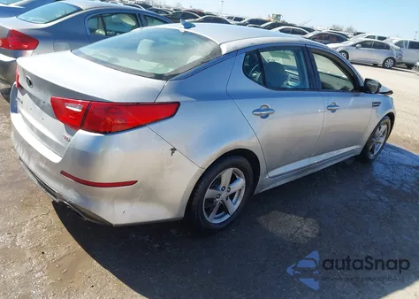 2014 Kia Optima Lx из США, поврежденный, VIN 5XXGM4A77EG275960